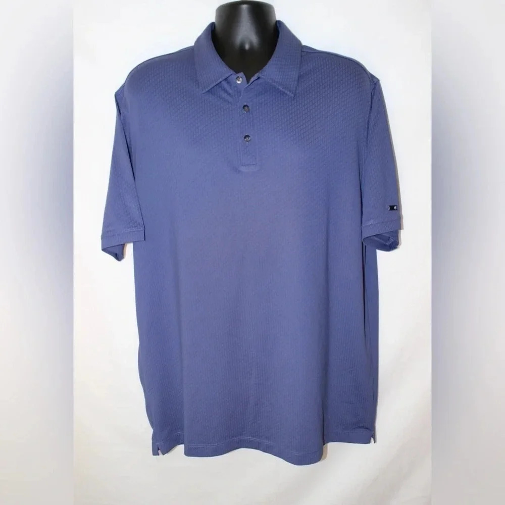 Nike Tiger Woods Collection Dri-Fit Golf Polo Shirt Size Large